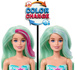 Barbie Color Reveal kolorowa lalka Syrenka morska niespodzianka + akcesoria 6 elementów
