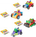 Zestaw 4 SZTUKI Magic Box Super Zings Seria 4 pojazd MegaJet + figurka SuperZings