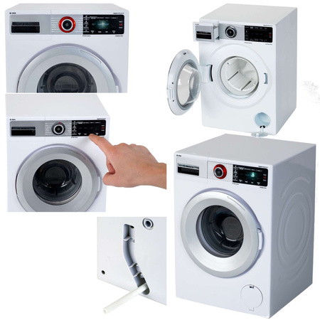 Duża Pralka Bosch dla dzieci z przepływem wody światłem dźwiękiem Klein