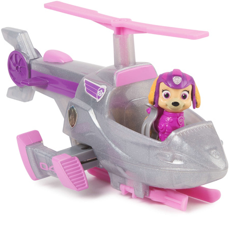 Psi Patrol The Mighty Movie Wielki Film Zestaw pojazdy filmowe figurki piesków Skye Chase 2 pack radiowóz helikopter