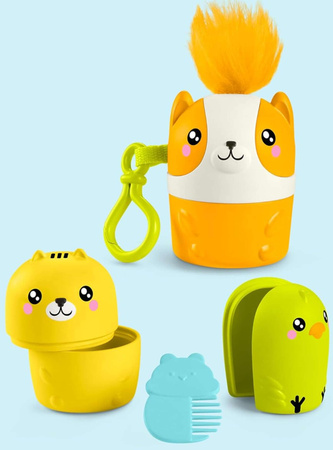 Zestaw przenośny do zabawy Zwierzaczki - składaczki