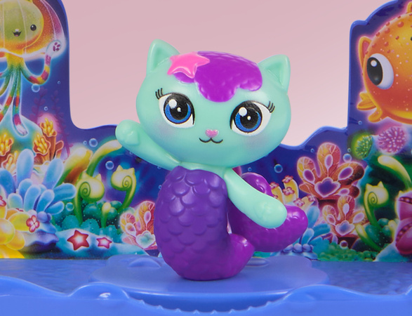 Koci Domek Gabi Film Zestaw Spa Syrenkotki Gabby's Dollhouse the Movie