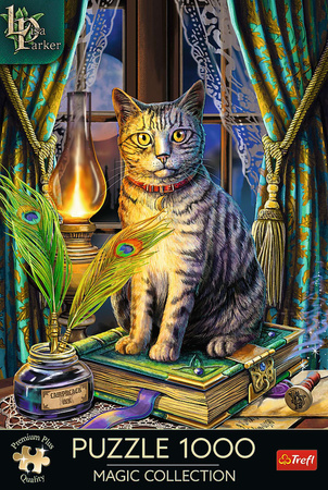 Puzzle 1000 Magic Collection Księga Cieni Kota Trefl Lisa Parker 12+