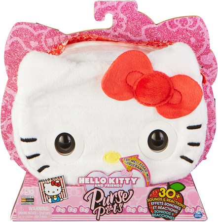 Purse Pets Hello Kitty Kotek Interaktywna torebka z oczami Dźwięk