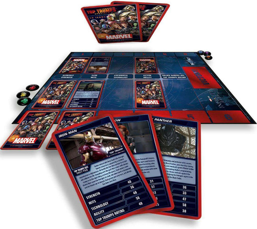 Gra karciana Top Trumps Marvel Avengers Battle Mat