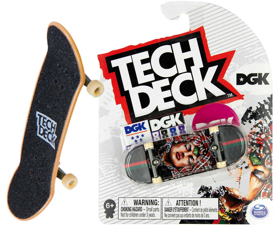 Tech Deck deskorolka fingerboard DGK Meduza+ naklejki