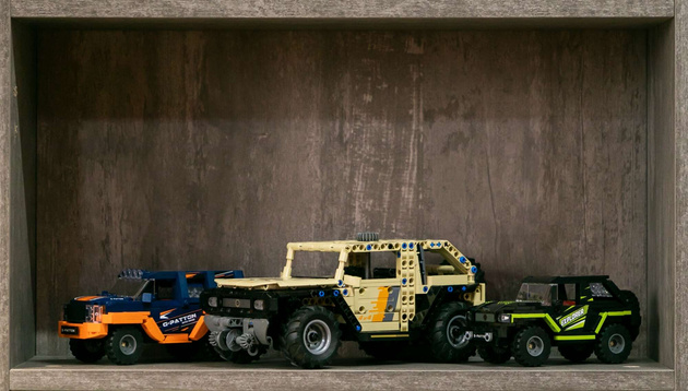 Klocki konstrukcyjne Pantasy Pojazd G-Patton XT 1:18 samochód 26,4 cm 694 elementy