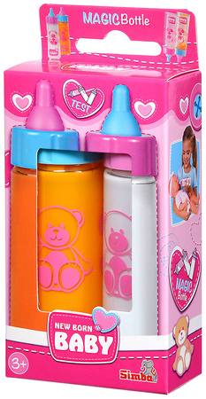 New Born Baby Magiczne Butelki Dla Lalki 2 Sztuki + Mata Do Przewijanie Pieluszki Akcesoria