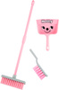 Zestaw do sprzątania Hetty dla dzieci różowa zmiotka z szufelką Casdon