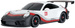 Zdalnie sterowane auto Porshe 911 GT3 Cup RC pojazd sportowy 1:18 Rastar