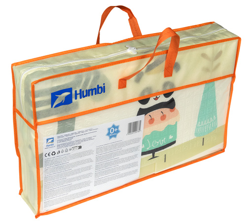 Mata Piankowa Edukacyjna Duża Składana 120x180 Xpe Zwierzątka Panda