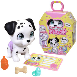 Pamper Petz Piesek Dalmatyńczyk z pieluszkowego gangu 20 cm + akcesoria