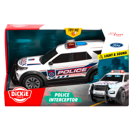 Pojazd policyjny Ford Interceptor radiowóz światło/dźwięk