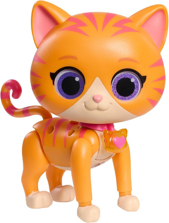 Disney Junior Superkoty Super Kitties Interaktywna Figurka Ginny/Gosia 20 cm + akcesoria Światło Dźwięk