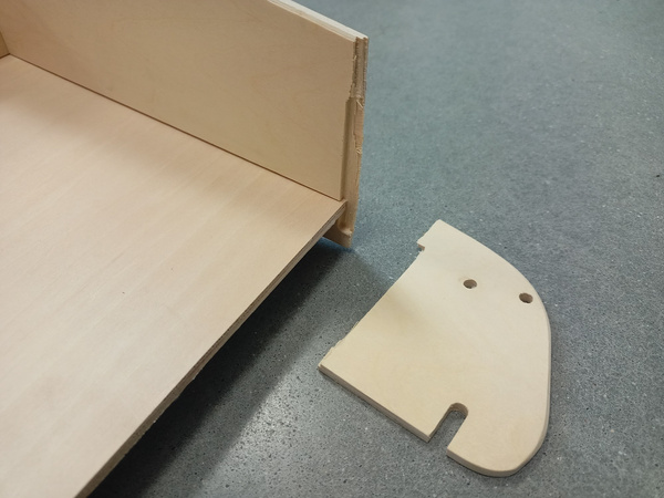 Small Foot Chodzik z drewnianymi klockami WADLIWY