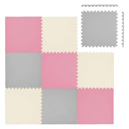 Humbi Mata piankowa Puzzle piankowe 180 x 180 x 1cm 9 szt.