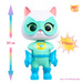 Disney Junior Superkoty Super Kitties Interaktywna Figurka Bitsy/Kizia 20 cm + akcesoria Światło Dźwięk