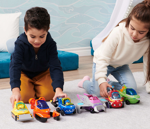 Psi Patrol 2w1 Skye Aqua Pups Wodne Pieski Zestaw Pojazd morski podwodny Manta + figurka