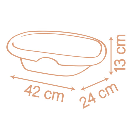 Baby Nurse Zestaw do kąpieli dla Lalek dla Małych Opiekunek wanienka i akcesoria