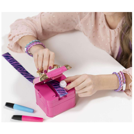 Zestaw kreatywny ozdoby do włosów doczepy pasemka Cool Maker Hollywood Hair Party Pop