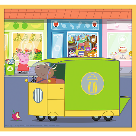 Trefl Puzzle 10w1 Poznaj Świnkę Peppę