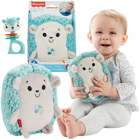 Fisher Price Uspokajacz Jeż z wibracjami i melodią + gryzak GRATIS