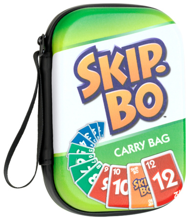 Zielone Etui Futerał Pudełko Saszetka do Kart Skip-bo Klein