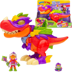 SuperThings V‑REX Superdino robot figurka złoczyńcy + akcesoria