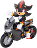 Mały Zestaw Sonic 3 The Hedgehog Figurka Shadow + czarny Motocykl