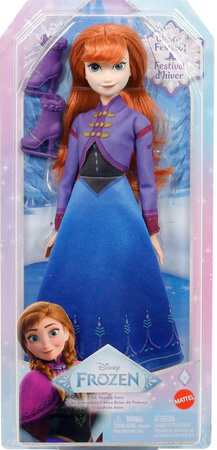 Frozen: Winter Festival Disney lalka Anna na łyżwach 28 cm