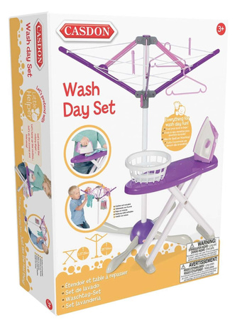 Pralka automatyczna z dźwiękiem dla dzieci Miele Klein + zestaw do prasowania i suszenia