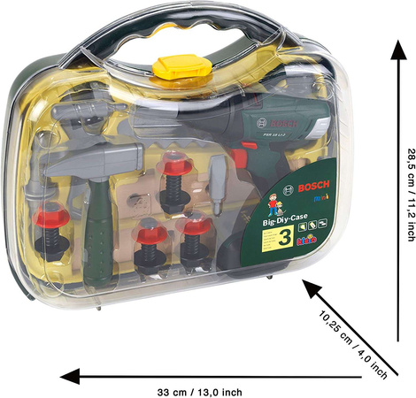 Walizka Bosch z wkrętarką i akcesoriami Klein