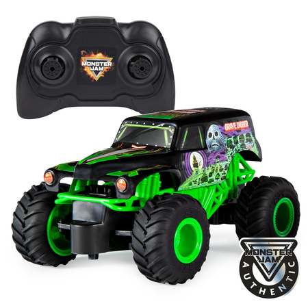 Monster Jam Pojazd Grave Digger Zdalnie sterowany 1:24