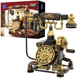 Klocki konstrukcyjne Pantasy Retro collection Telefon z ruchomymi akcesoriami 766 elementów