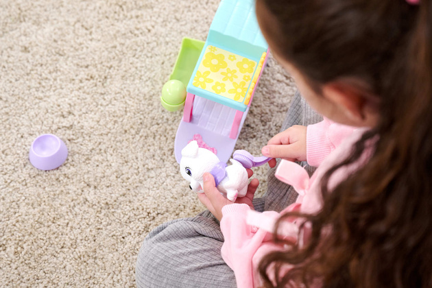 Pamper Petz Zestaw Playhouse figurka pieska i domek + akcesoria