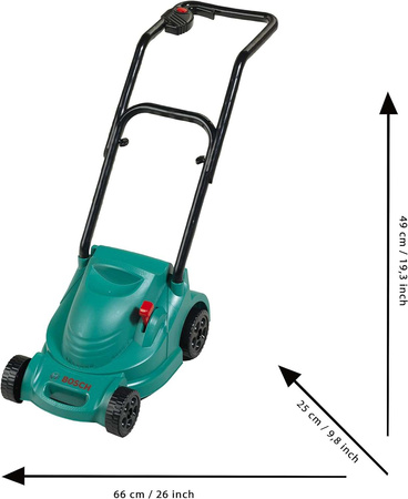 Kosiarka dla dzieci do trawy Bosch dźwięk Klein