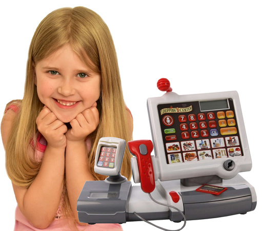 Kasa Fiskalna Sklepowa Ze Skanerem Terminal Pieniądze Akcesoria Klein