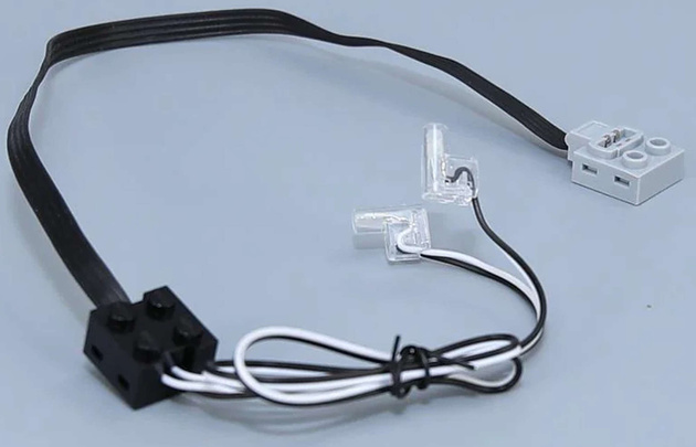 Klocki CaDA Zestaw Power System Pro Napęd do zdalnego sterowania pojazdów Światło LED C61016W