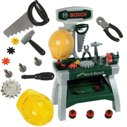 Warsztat Dla Dzieci Bosch Narzędzia Kask Młotek Bosch Junior Klein 20 elementów