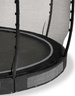 Trampolina ogrodowa z siatką zabezpieczającą do gruntu Allure Classic 366 cm czarna