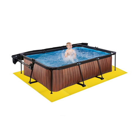 Mata piankowa podłogowa Humbi 240x180 Duże puzzle piankowe wodoodporne bezpieczne 12 szt. żółty