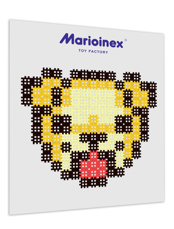 Klocki konstrukcyjne Micro Waffle duży zestaw 817 elementów Marioinex