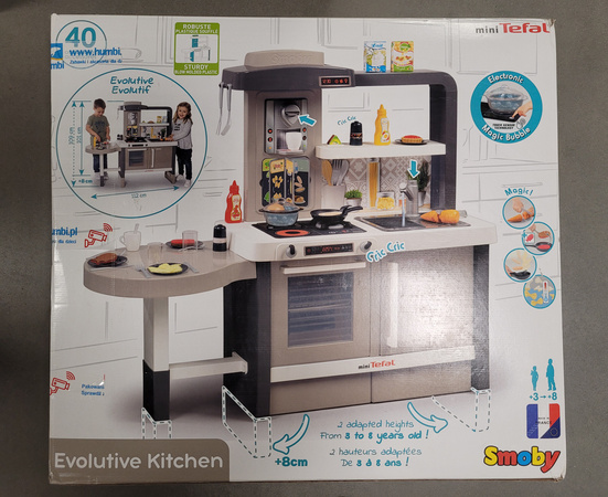 OUTLET Smoby Kuchnia dla dzieci mini Tefal Evolutive Magic Bubble WYBRAKOWANA