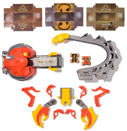 Monster Jam wyrzutnia skorpion Venom Velocity Scorpion + 2 pojazdy