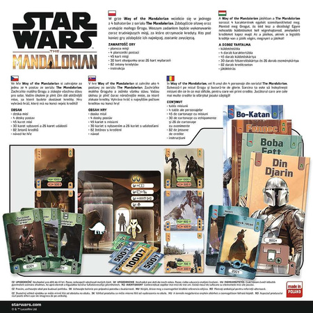 Towarzyska gra planszowa Star Wars Way of the Mandalorian