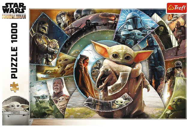 Puzzle 1000 The Mandalorian Podróż Grogu Trefl 12+
