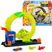 Hot Wheels Speed Snap Zestaw Tor Samochodowy Wężowa Pętla Snake Spiral Attack + Pojazd