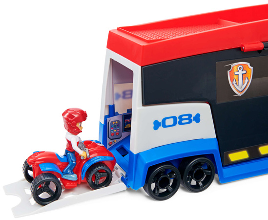 Psi Patrol Wielki Patrolowiec 2.0 Ciężarówka + Quad Rydera + Zestaw 6 Figurek