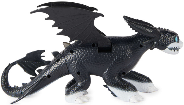 Jak Wytresować Smoka Nocna Furia figurka Dragons The Nine Realms Światło Dźwięk Spin Master