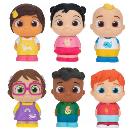 Cocomelon Jj I Przyjaciele 6-pak Zestaw Cody Jj Nina Cece Nico Bella